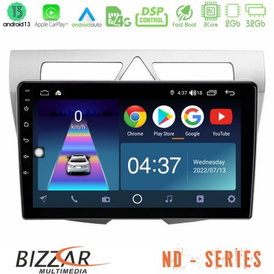 Bizzar ND Series 8Core Android13 2+32GB Kia Picanto Navigation Multimedia Tablet 9