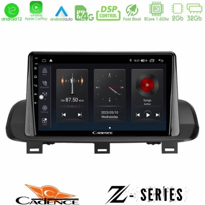 Cadence Z Series Nissan Qashqai J12 & X-Trail T33 8core Android12 2+32GB Navigation Multimedia Tablet 10