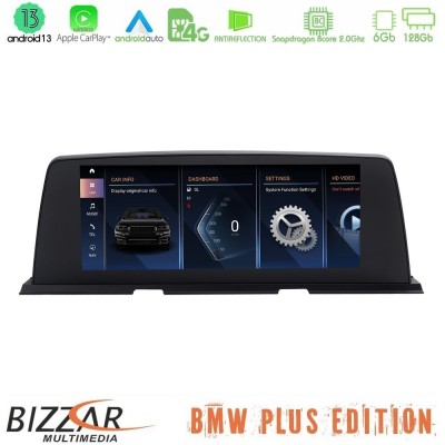 BMW F06/F12/F13 6 series CIC Android13 (6+128GB) Navigation Multimedia 10.25