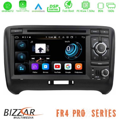 Bizzar FR4 Pro Series Audi TT Android 12 4core (2+16GB) Multimedia Station