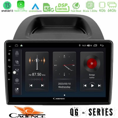 Cadence QG Series 8Core Android13 4+64GB Ford Ecosport 2018-2020 Navigation Multimedia Tablet 10