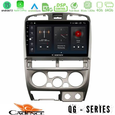 Cadence QG Series 8Core Android13 4+64GB Isuzu D-Max 2004-2006 Navigation Multimedia Tablet 9