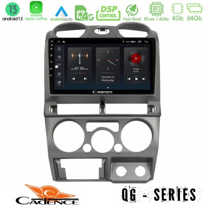 Cadence QG Series 8Core Android13 4+64GB Isuzu D-Max 2007-2011 Navigation Multimedia Tablet 9