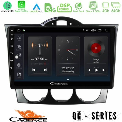 Cadence QG Series 8Core Android13 4+64GB Mazda RX8 2003-2008 Navigation Multimedia Tablet 9