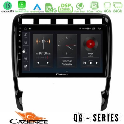 Cadence QG Series 8Core Android13 4+64GB Porsche Cayenne 2003-2010 Navigation Multimedia Tablet 9