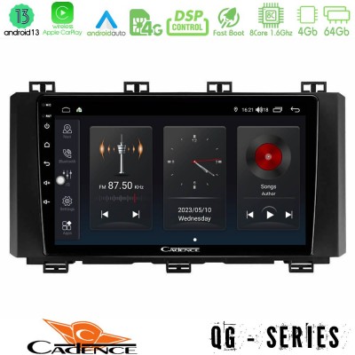 Cadence QG Series 8Core Android13 4+64GB Seat Ateca 2017-2021 Navigation Multimedia Tablet 9