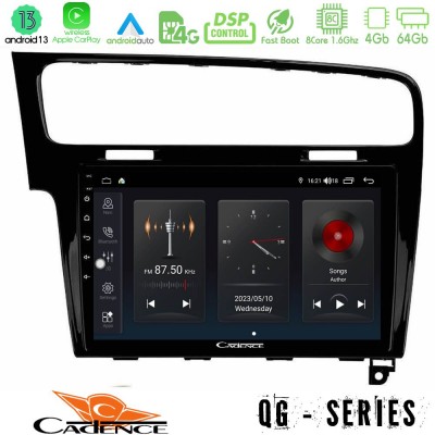 Cadence QG Series 8Core Android13 4+64GB VW GOLF 7 Navigation Multimedia Tablet 10