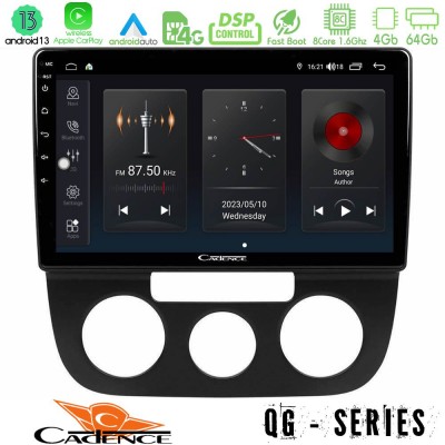 Cadence QG Series 8Core Android13 4+64GB VW Jetta Navigation Multimedia Tablet 10