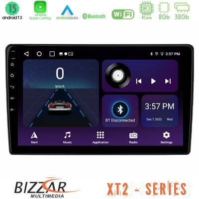 Bizzar XT2 Series 4Core Android13 2+32GB Navigation Multimedia Tablet 9
