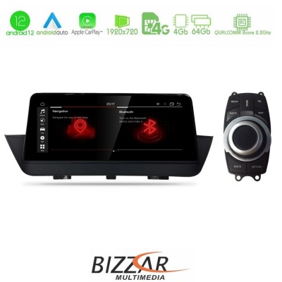 Bizzar QL Series Android12 8core 4+64GB BMW Χ1 Ε84 Navigation Multimedia Station 10.25