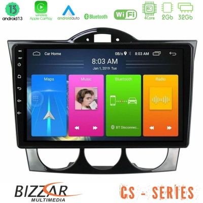 Bizzar CS Series 4Core Android13 2+32GB Mazda RX8 2003-2008 Navigation Multimedia Tablet 9