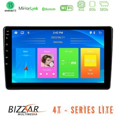 Bizzar 4T Series Peugeot Partner / Citroën Berlingo 2008-2018 4Core Android13 2+32GB Navigation Multimedia Tablet 9