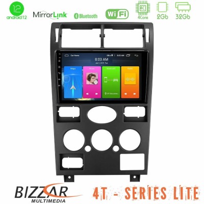 Bizzar 4T Series Ford Mondeo 2001-2004 4Core Android13 2+32GB Navigation Multimedia Tablet 9