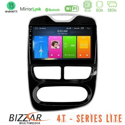 Bizzar 4T Series Renault Clio 2012-2016 4Core Android13 2+32GB Navigation Multimedia Tablet 10