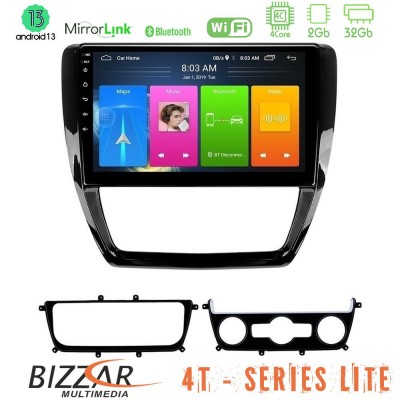 Bizzar 4T Series VW Jetta 4Core Android13 2+32GB Navigation Multimedia Tablet 10