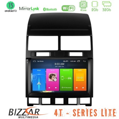 Bizzar 4T Series VW Touareg 2002 – 2010 4Core Android13 2+32GB Navigation Multimedia Tablet 9