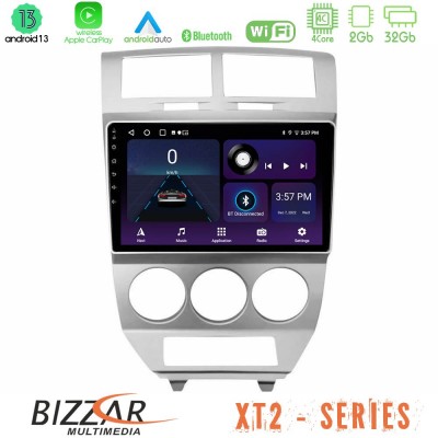 Bizzar XT2 Series 4Core Android13 2+32GB Dodge Caliber 2006-2011 Navigation Multimedia Tablet 10