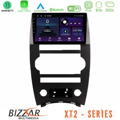 Bizzar XT2 Series 4Core Android13 2+32GB Jeep Commander 2007-2008 Navigation Multimedia Tablet 9