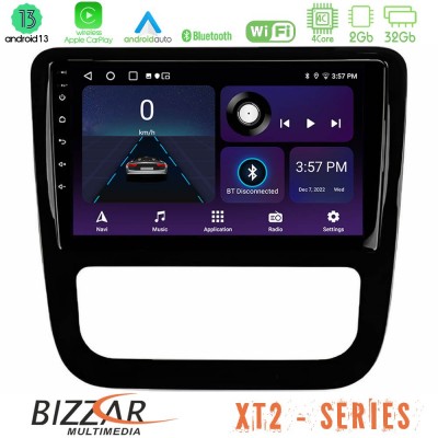 Bizzar XT2 Series 4Core Android13 2+32GB VW Scirocco 2008-2014 Navigation Multimedia Tablet 9