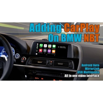 BMW/MINI CIC Wireless CarPlay/Android Auto Interface & Camera In