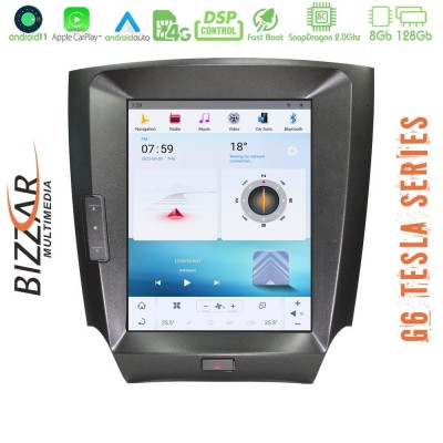 Bizzar Lexus IS250 Android 11 (8+128GB) Tesla Multimedia Station 10,4