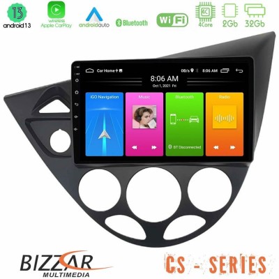 Bizzar CS Series 4Core Android13 2+32GB Ford Focus 1999-2004 Navigation Multimedia Tablet 9