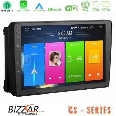 Bizzar CS Series 4Core Android13 2+32GB Ford 2007-> Navigation Multimedia Tablet 9