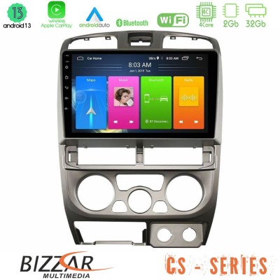 Bizzar CS Series 4Core Android13 2+32GB Isuzu D-Max 2004-2006 Navigation Multimedia Tablet 9