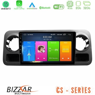 Bizzar CS Series 4Core Android13 2+32GB Mercedes Sprinter W907 Navigation Multimedia Tablet 10