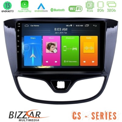 Bizzar CS Series 4Core Android13 2+32GB Opel Karl 2017-2019 Navigation Multimedia Tablet 9