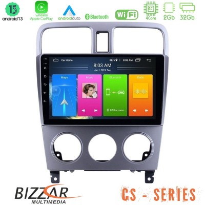 Bizzar CS Series 4Core Android13 2+32GB Subaru Forester 2003-2007 Navigation Multimedia Tablet 9