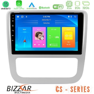 Bizzar CS Series 4Core Android13 2+32GB VW Scirocco 2008-2014 Navigation Multimedia Tablet 9