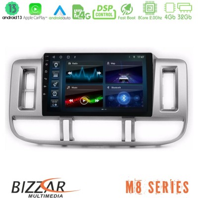 Bizzar M8 Series Nissan X-Trail (T30) 2000-2003 8core Android13 4+32GB Navigation Multimedia 9