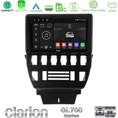 Clarion GL700 Series 8Core Android13 4+64GB Lada Niva Navigation Multimedia Tablet 9