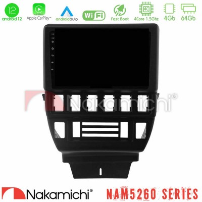 Nakamichi NAM5260 Series 4Core Android12 4+64GB Lada Niva Navigation Multimedia Tablet 9