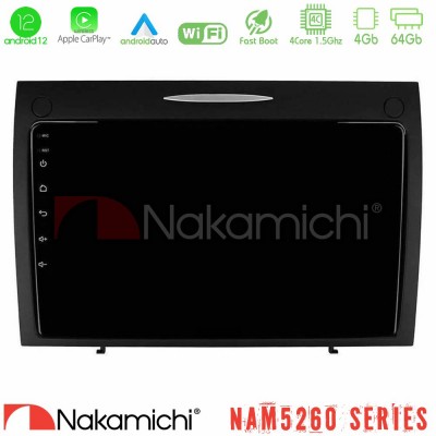 Nakamichi NAM5260 Series 4Core Android12 4+64GB Mercedes SLK Class Navigation Multimedia Tablet 9