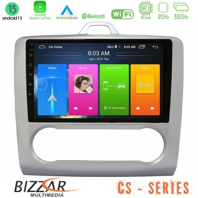 Bizzar CS Series 4Core Android13 2+32GB Ford Focus Auto AC Navigation Multimedia Tablet 9