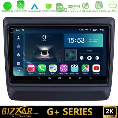 Bizzar G+ Series Isuzu D-MAX 2020-2023 8core Android12 6+128GB Navigation Multimedia Tablet 9