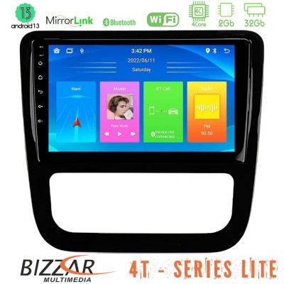 Bizzar 4T Series VW Scirocco 2008-2014 4Core Android13 2+32GB Navigation Multimedia Tablet 9