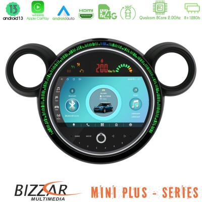 Bizzar OEM Mini Countryman R60 8core Android13 8+128GB Navigation Multimedia System 9