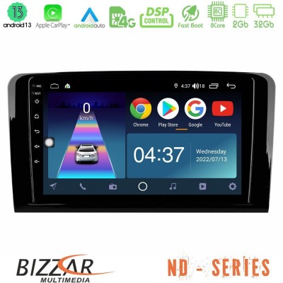 Bizzar ND Series 8Core Android13 2+32GB Mercedes ML/GL Class Navigation Multimedia Tablet 9