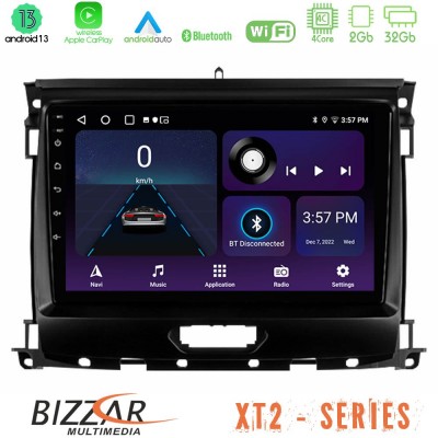 Bizzar XT2 Series 4Core Android13 2+32GB Ford Ranger 2017-2022 Navigation Multimedia Tablet 9