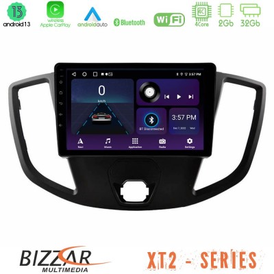 Bizzar XT2 Series 4Core Android13 2+32GB Ford Transit 2014-> Navigation Multimedia Tablet 9