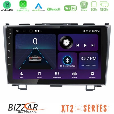 Bizzar XT2 Series 4Core Android13 2+32GB Honda CRV Navigation Multimedia Tablet 9