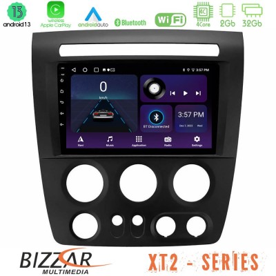 Bizzar XT2 Series 4Core Android13 2+32GB Hummer H3 2005-2009 Navigation Multimedia Tablet 9