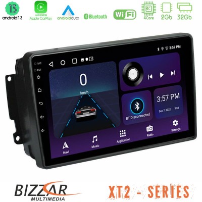 Bizzar XT2 Series 4Core Android13 2+32GB Mercedes C/CLK/G Class (W203/W209) Navigation Multimedia Tablet 9