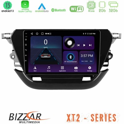 Bizzar XT2 Series 4Core Android13 2+32GB Opel Corsa F 2019-2023 Navigation Multimedia Tablet 9