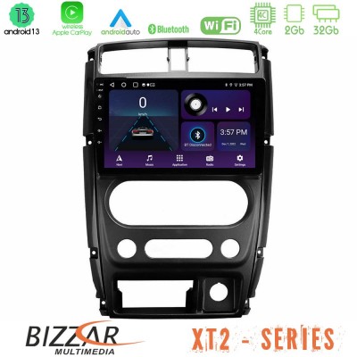 Bizzar XT2 Series 4Core Android13 2+32GB Suzuki Jimny 2007-2017 Navigation Multimedia Tablet 9