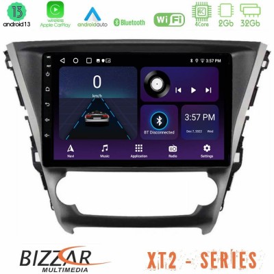 Bizzar XT2 Series 4Core Android13 2+32GB Toyota Avensis 2015-2018 Navigation Multimedia Tablet 9