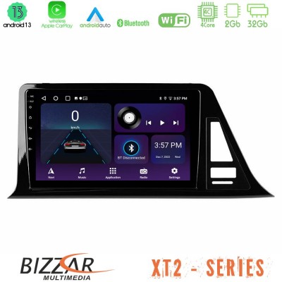 Bizzar XT2 Series 4Core Android13 2+32GB Toyota CH-R Navigation Multimedia Tablet 9